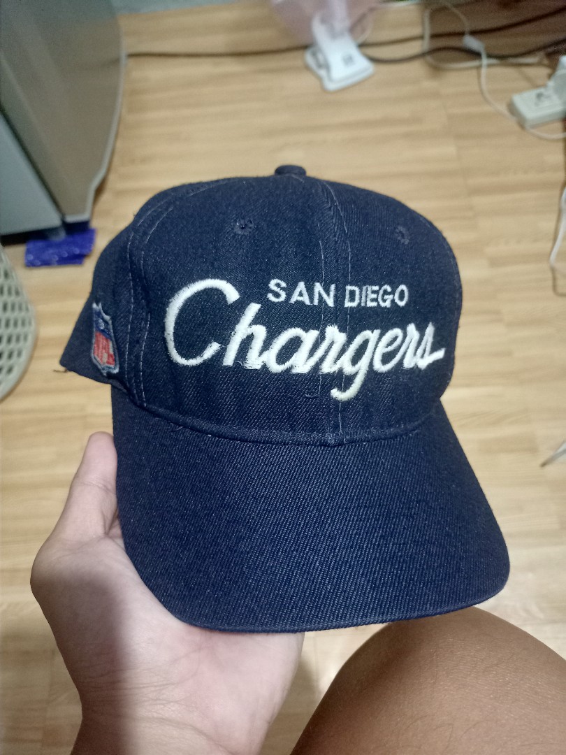 Vintage hat San Diego chargers single line NFL side sports specialties made  in Costa Rica, Men's Fashion, Watches & Accessories, Caps & Hats on  Carousell