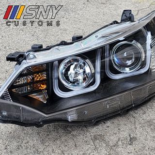 Vios projector Headlamps with led DRL wrnty deferred pay Toyota