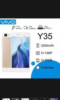 Vivo Y35 Smartphone | 5.0inches | 3GB RAM+32G...at 80% off!