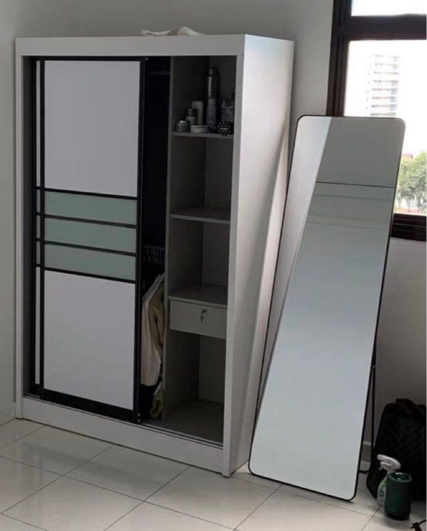 Wardrobe sliding door, Furniture & Home Living, Furniture, Shelves, & Racks on Carousell