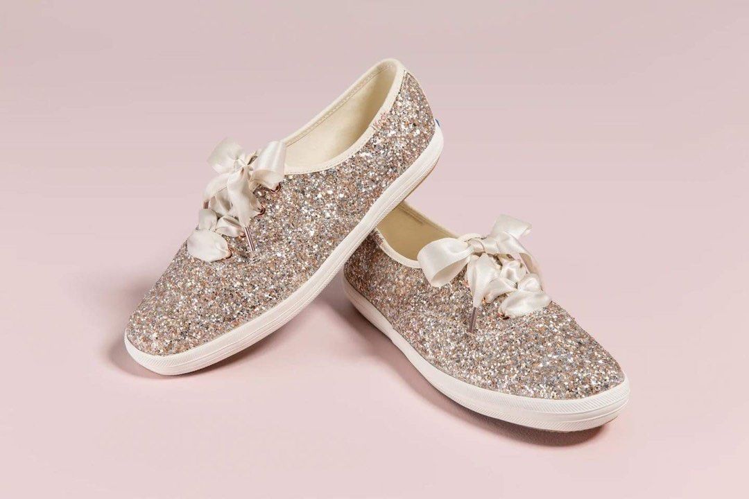 Kate spade cheap keds champion glitter