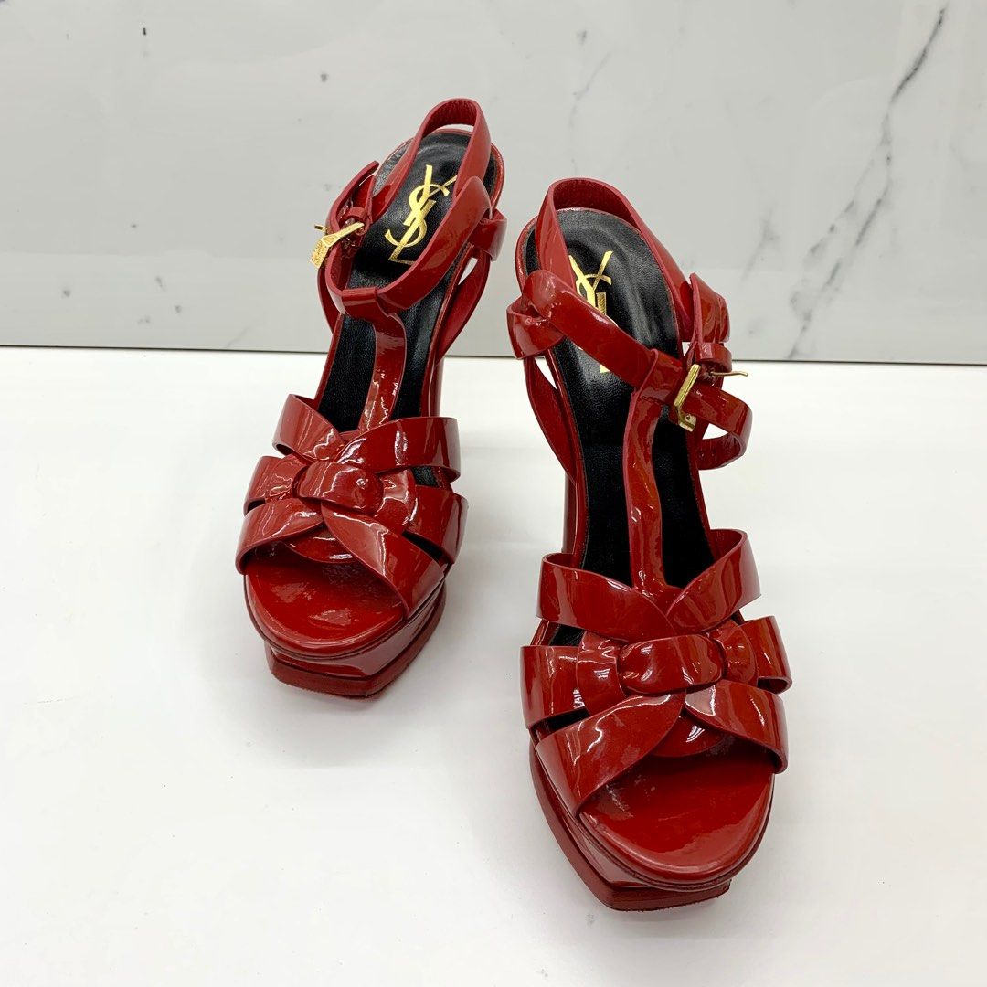 Red patent new arrivals sandals