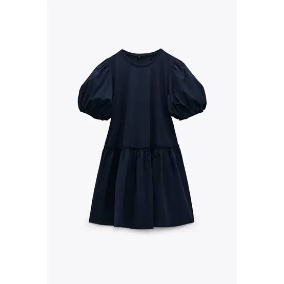 ZARA puff sleeve dress on Carousell