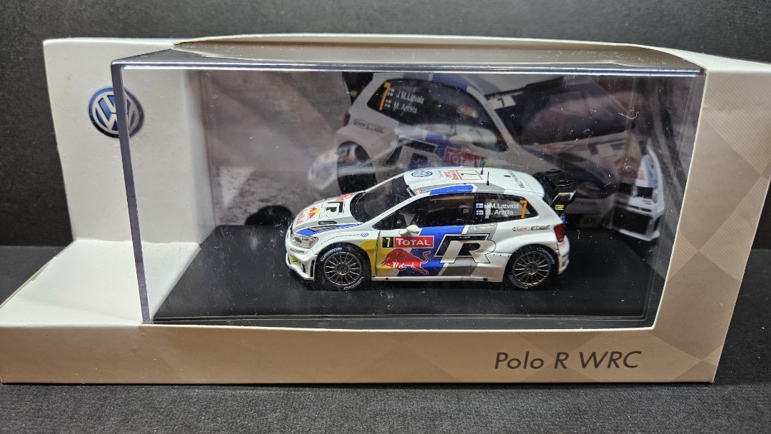 スパーク 1／43ミニカー VW POLO R WRC 2015 - ミニカー