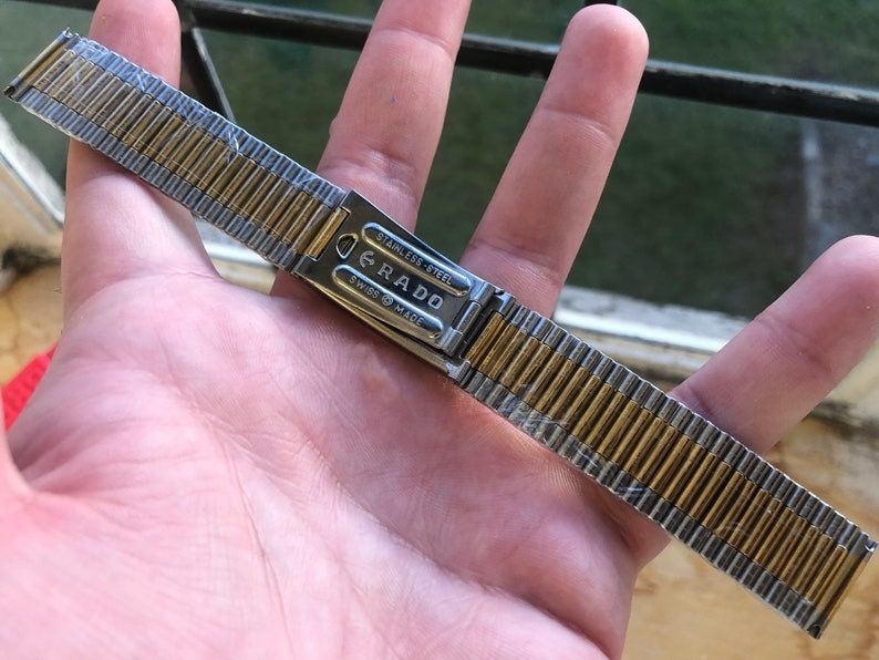 18mm RADO DIASTAR two tone steel gold Strap Luxury Watches on