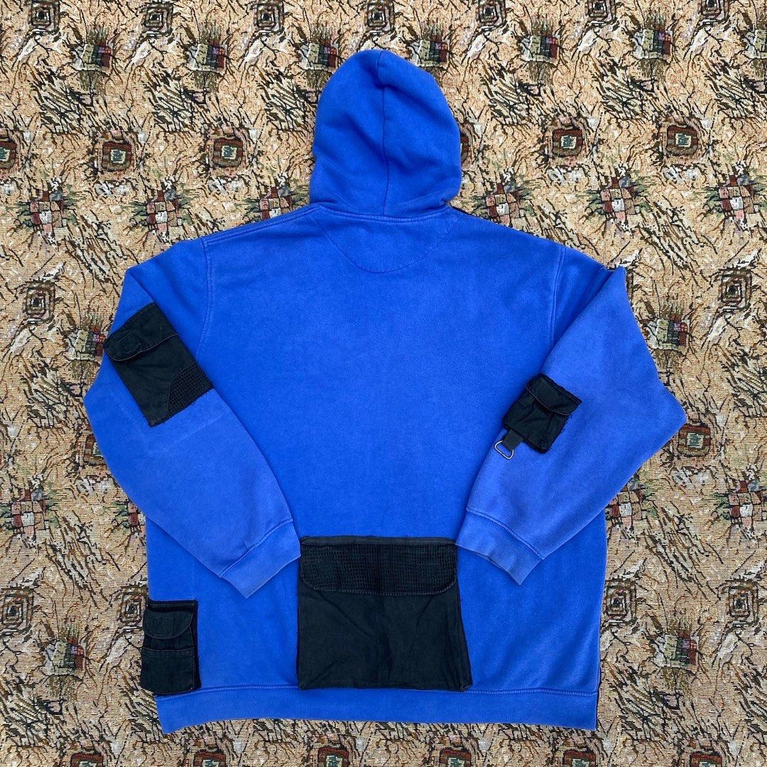 1 of 1 Nike x Carhartt Reworked Hoodie Blue