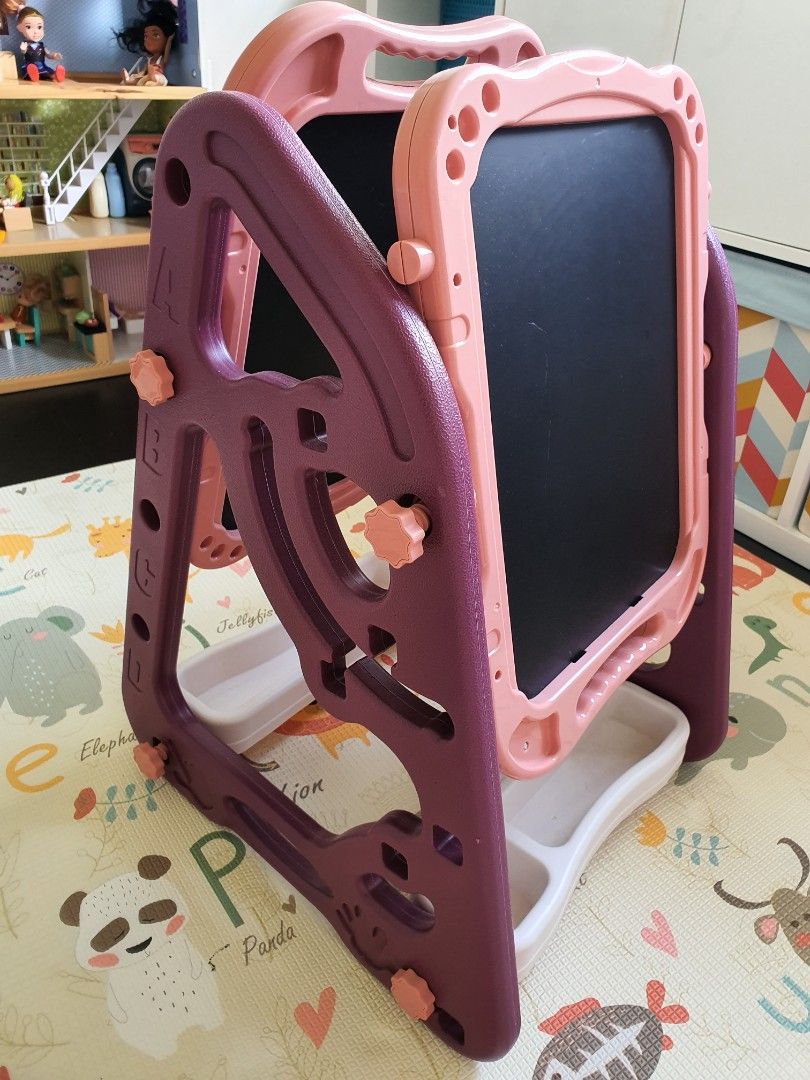 2 Way Whiteboard & Chalk Easel, Babies & Kids, Baby Nursery & Kids