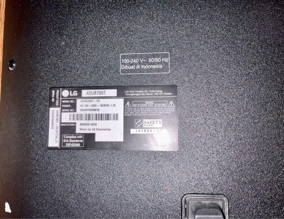 42-inches-lg-tv-tv-home-appliances-tv-entertainment-tv-on-carousell
