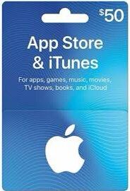 $50 apple gift card