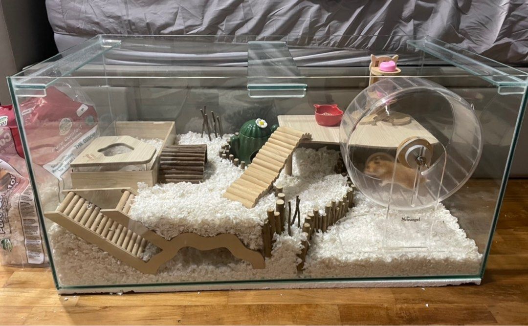 90cm Hamster or fish glass tank enclosure cage Pet Supplies