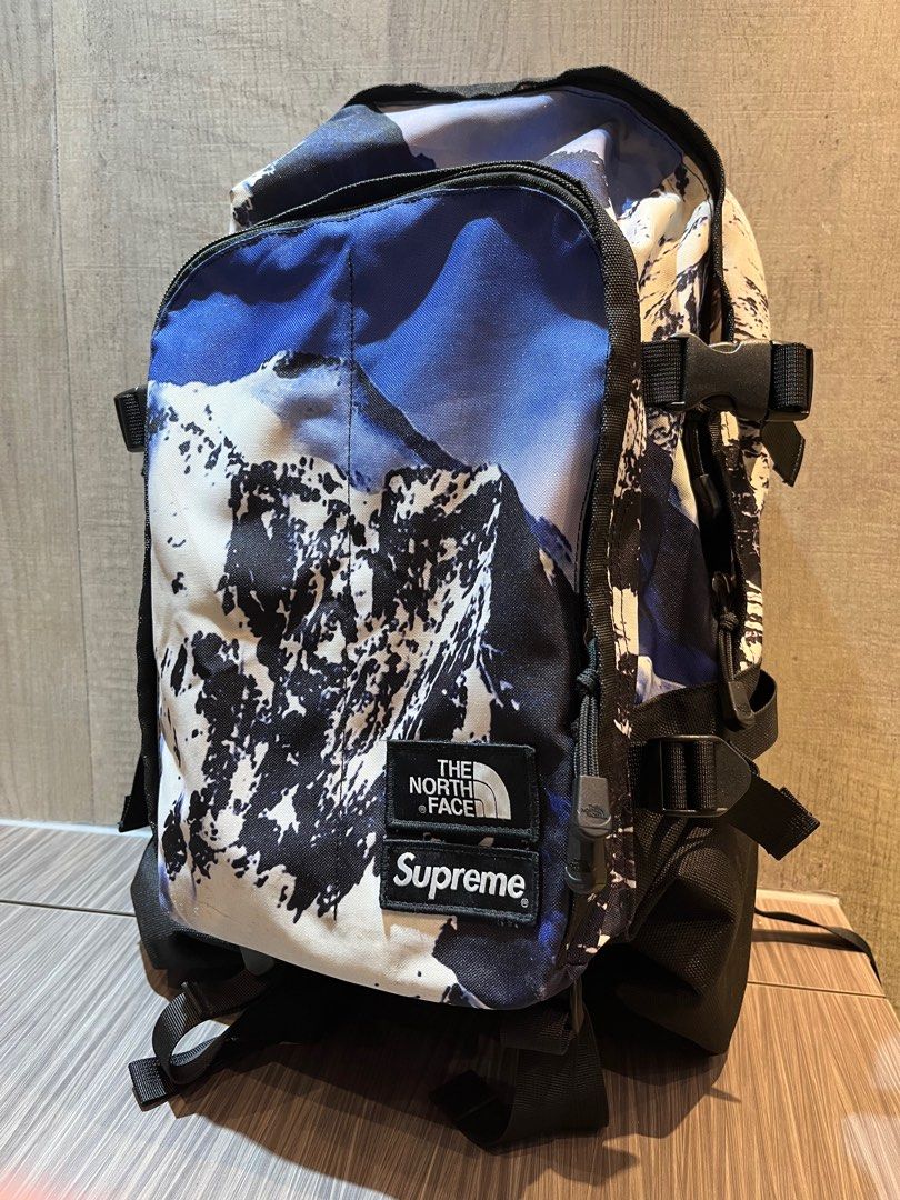 二手Supreme x The North Face mountain Backpack 袋, 男裝, 袋, 背包