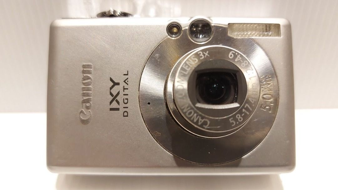 稀有美品老相機有視窗日本製canon ixy digital 60 數位相機P2, 哩哩扣