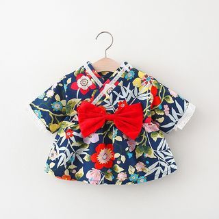 🆕️  Baby navy kimono dress.