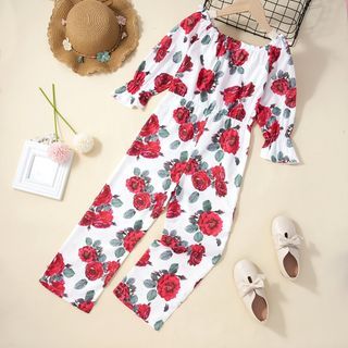🆕️  Floral jumpsuit.