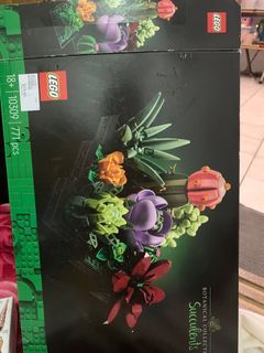 多肉植物系列 lego 拼完