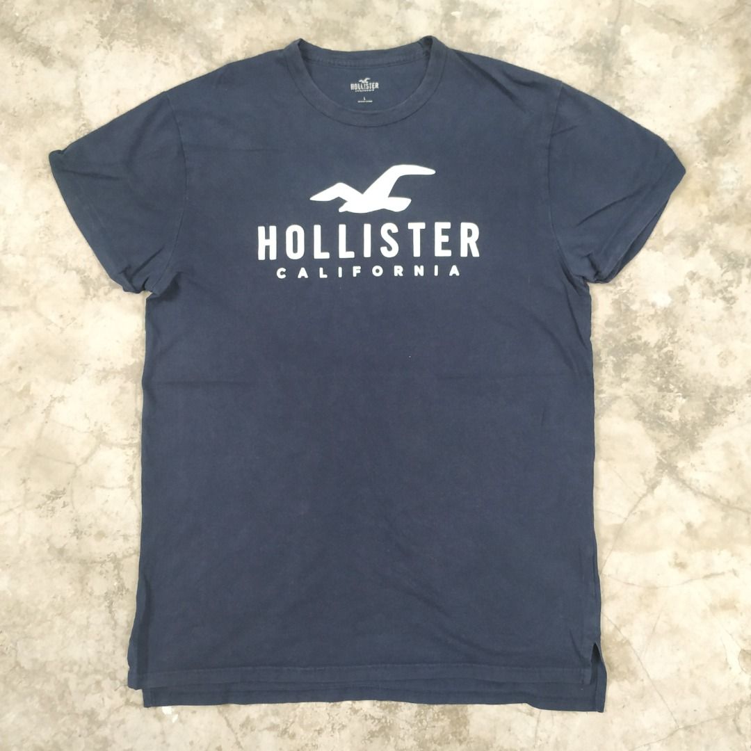 Hollister Mens Seagull Logo T-Shirt 