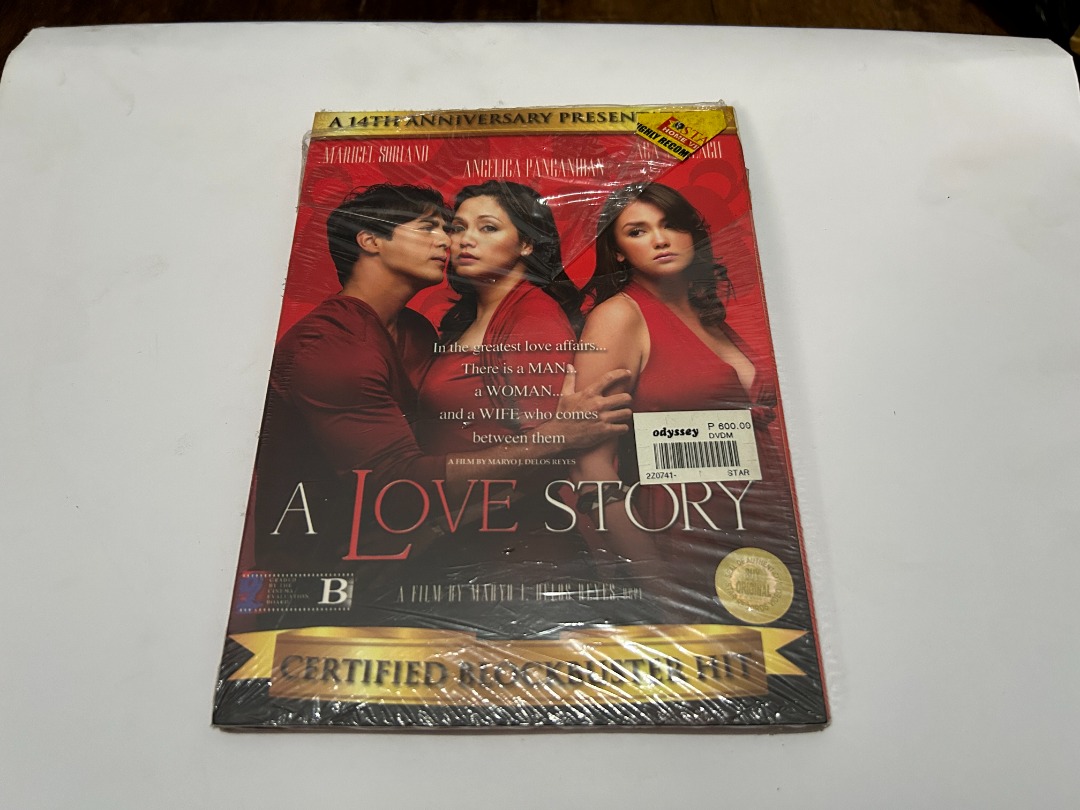A Love Story DVD Maricel Soriano Aga Muhlach Hobbies Toys