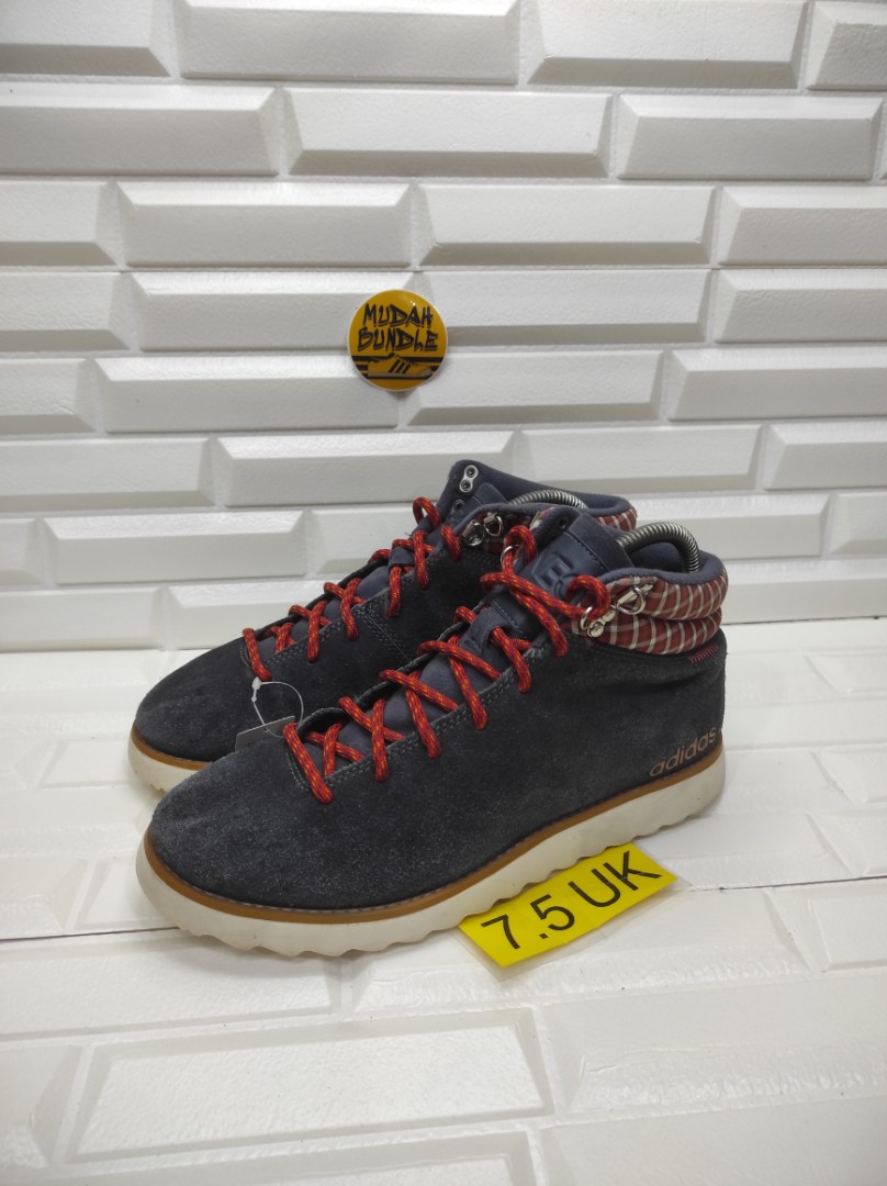 Adidas Neo Rugged Boots, Men's Sneakers on Carousell