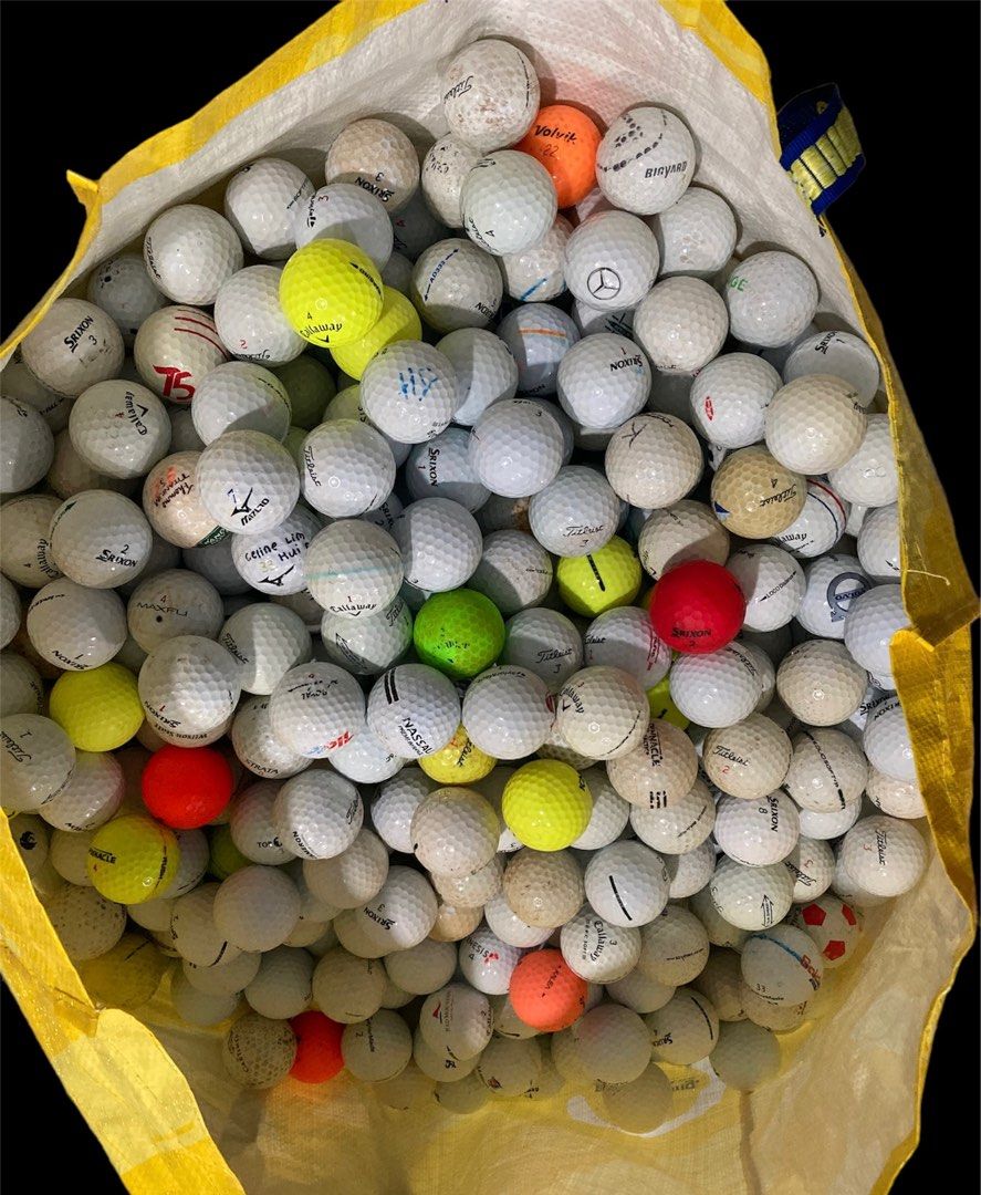 Assorted brands golf balls, Sports Equipment, Sports & Games, Golf on