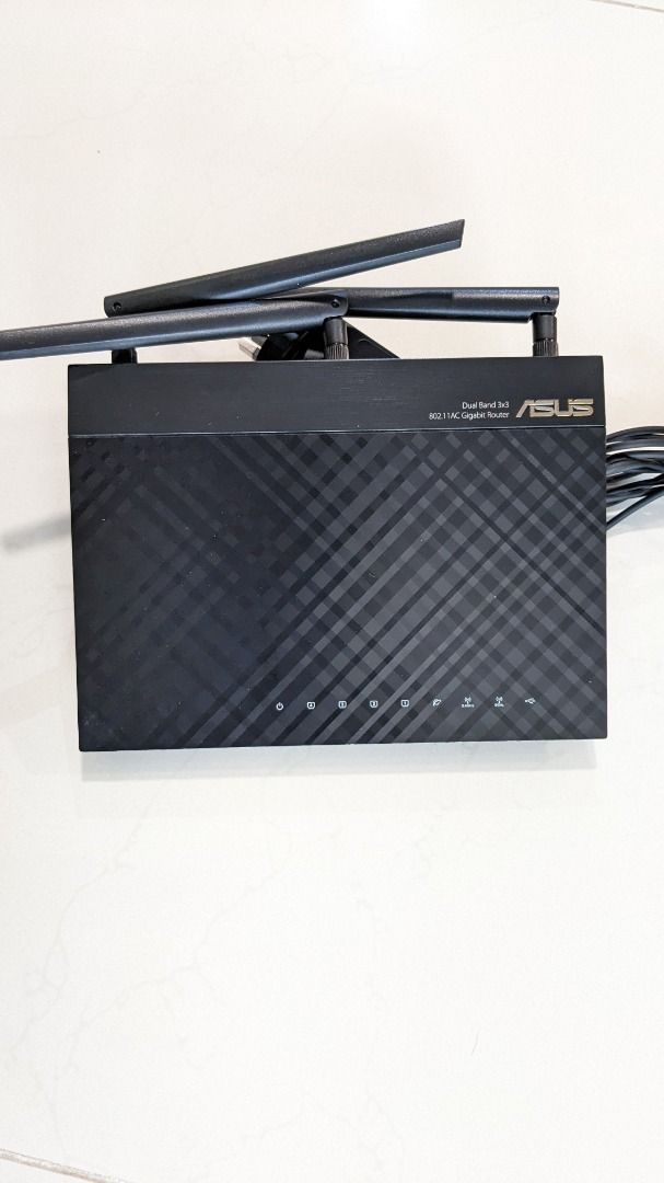 ASUS AC66U 1.7Gbps Dual Band Router, Computers & Tech, Parts ...