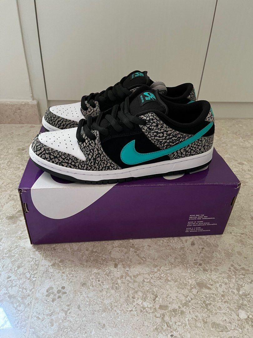 atmos elephant dunk stockx