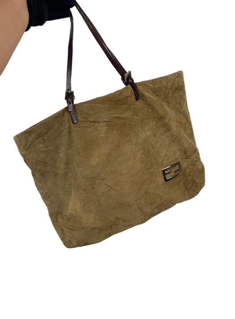 Fendi corduroy bag sales