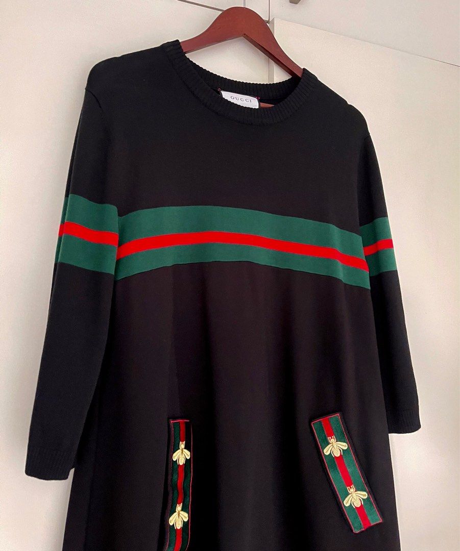 Gucci sweater dress womens hotsell