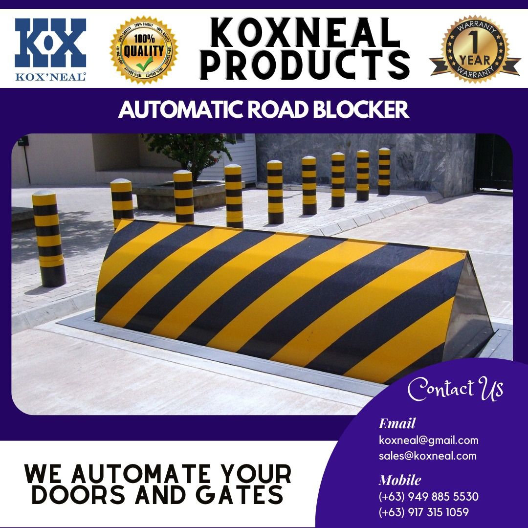 AUTOMATIC ROAD BLOCKER, Commercial & Industrial, Industrial Equipment ...