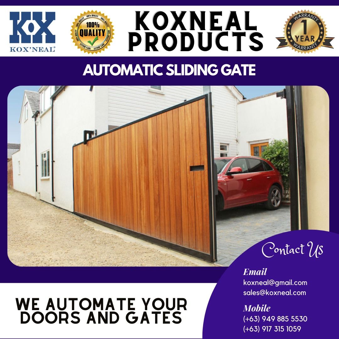 AUTOMATIC SLIDING GATE, Furniture & Home Living, Security & Locks