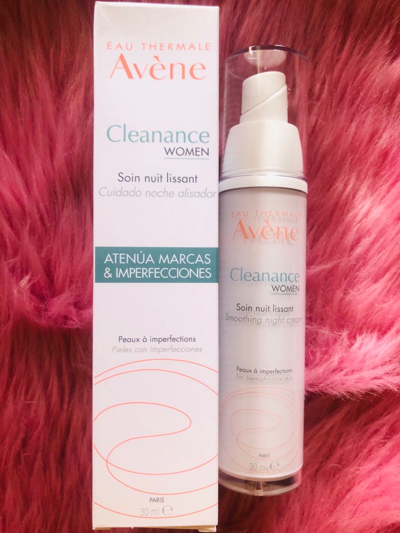 Avene Cleanance Women Smoothing Night Cream 30ml, Beauty & Personal Care,  Face, Face Care on Carousell