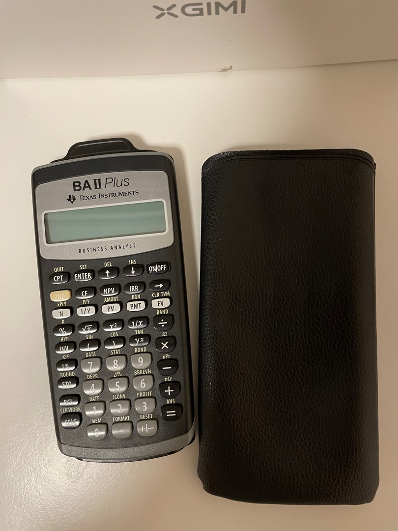BA II plus calculator, Hobbies & Toys, Stationery & Craft, Stationery & School Supplies on Carousell