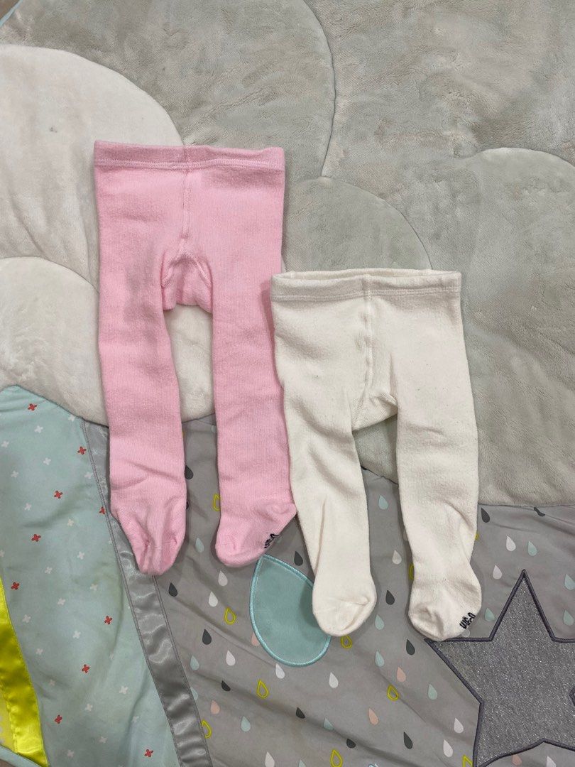 Baby Cotton Leggings Boy Girl Plain Tight Pant Legging Seluar Legging Baby