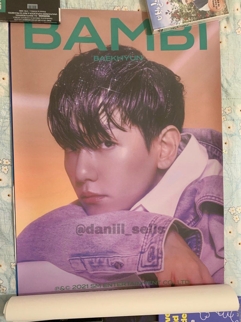 BAEKHYUN BAMBI OFFICIAL POSTER SET On Carousell baekhyun-bambi-official-poster-set-on-carousell