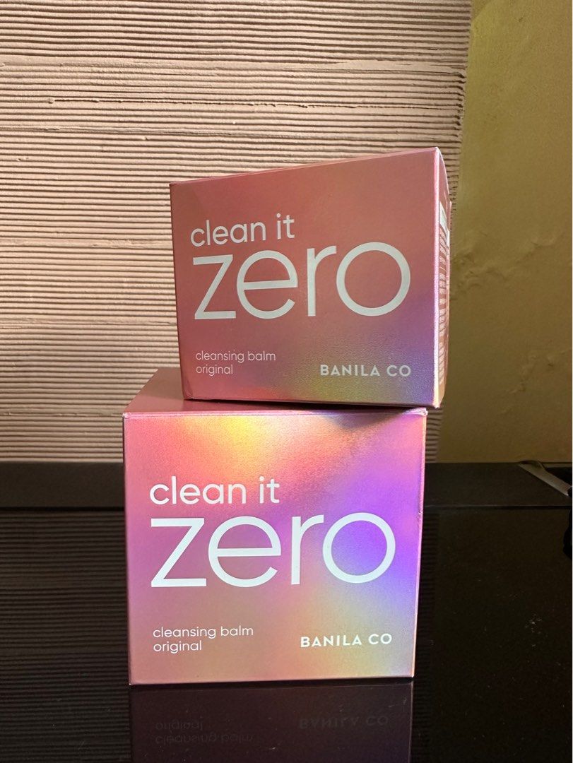 Banila Co Clean It Zero (Category: Face Care) located in Quezon City. Submitted by angshopper (Listing ID 1217448674, Image 1). Description: Cleansing Balm 180ml Late 2025 expiry Original price: 1,595 Bought in Seoul in Dec 2022 Brand new and sealed, but has minor dents on the box RFS: excess purchase from trip.