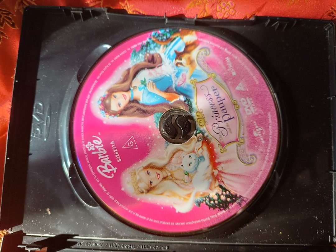 Barbie princess and sales the pauper dvd