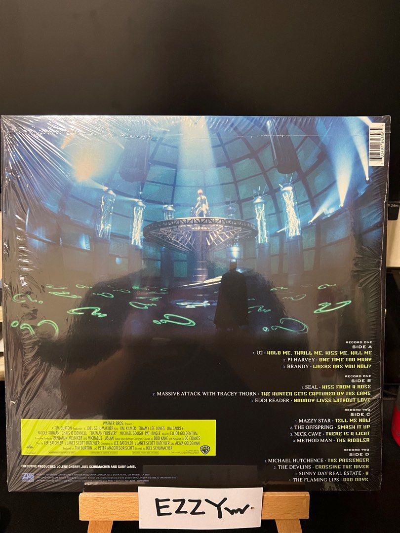 Batman Forever Vinyl 2 LP Limited Edition Blue ansd Silver Vinyl