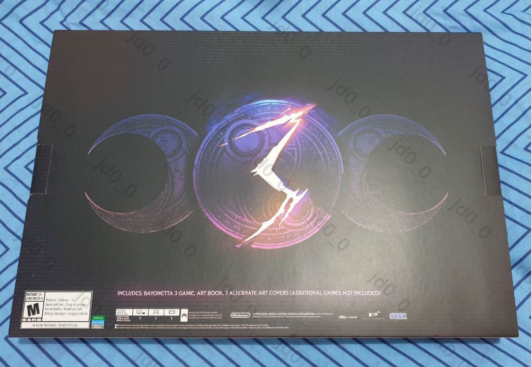 Bayonetta 3 Masquerade Edition w/ Pre-Order Bonus (Category: Nintendo) located in Quezon City. Submitted by jd0_0 (Listing ID 1217458360, Image 2). Description: ✅LAST PRICE POSTED ✅Briefly opened to check if all items are complete or have major damages. ✅Brand New - game is still SEALED inside. ✅Deal Methods: Meet-up: - Please see listed locations - I'm only available on weekends because of work Delivery: - Payment first before booking - I don't 