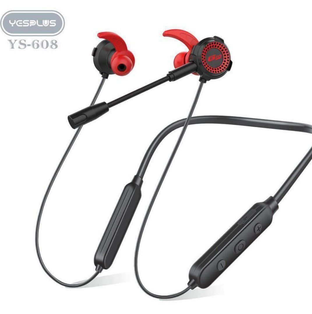 BEST PROMO YESPLUS Gaming Streaming Rechargeable Headphones with Microphone 8 Long Hours PUBG Gaming Streaming Recording Microphone Call Music Movie