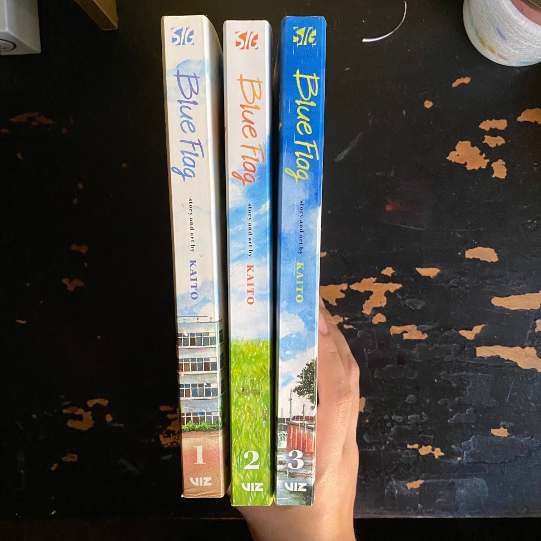 Blue Flag volumes 1 2 3 on Carousell