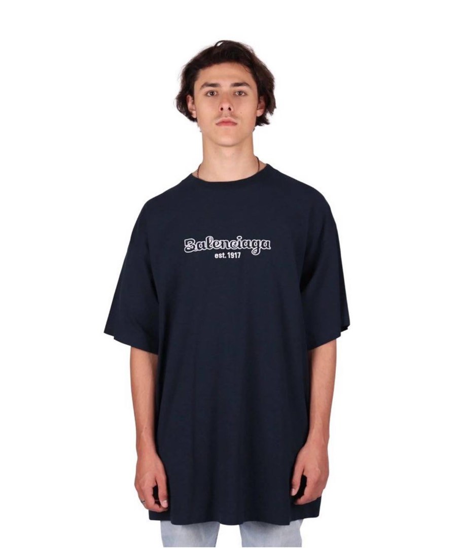 Mens balenciaga sales tee