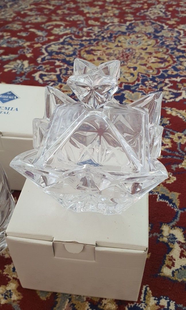Bohemia Crystal in Box, Furniture & Home Living, Kitchenware