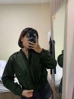 Bomber Jacket Army Green