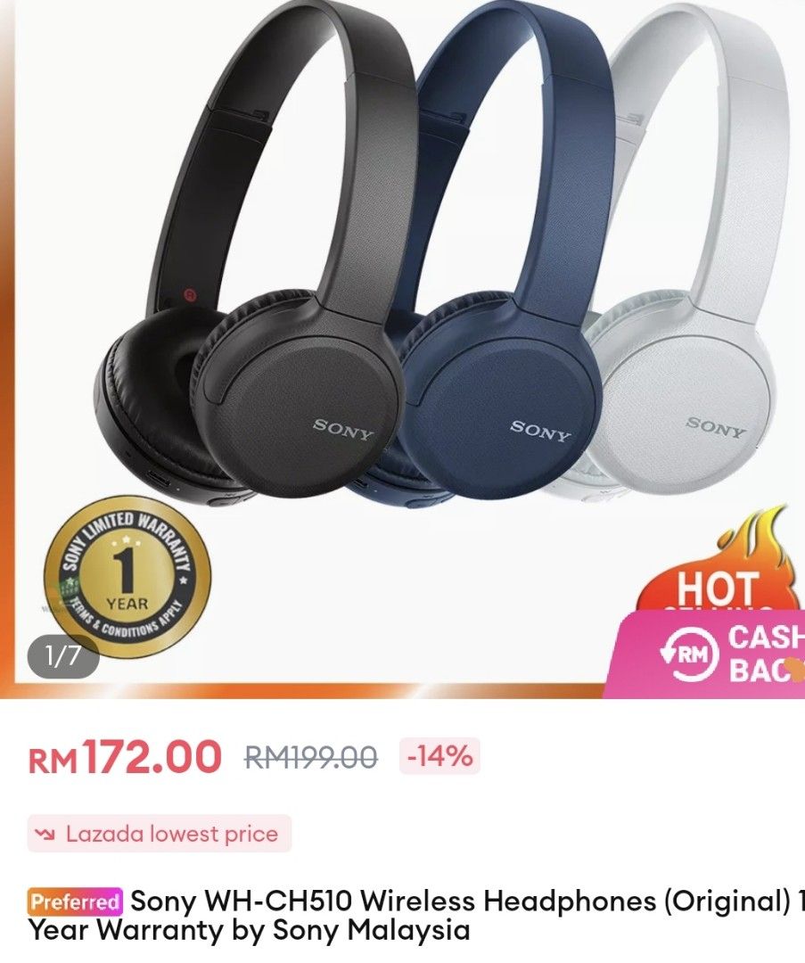 Sony best sale earphones lazada