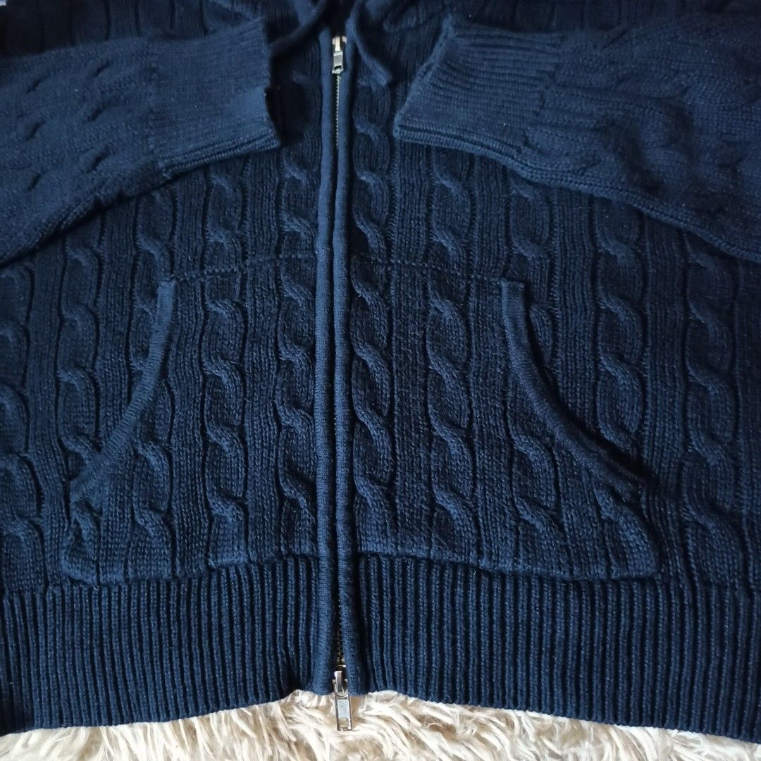 Brandy Melville Crystal Knit Hoodie