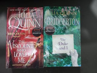 Bridgerton Series book 2 Viscount who Loved Me by Julia Quinn