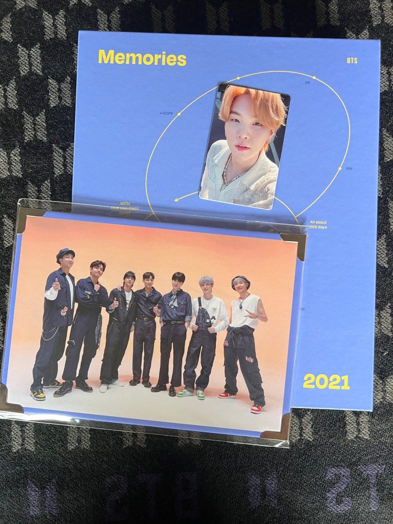 BTS Memories of 2021 DVD SUGA ユンギ シュガ BTS MEMORIES 2021 DVD Suga PC & POB, Hobbies & Toys, Memorabilia