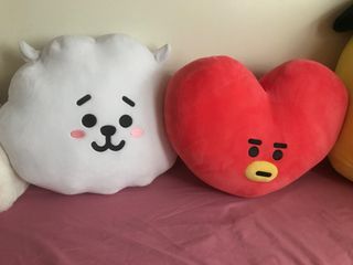 BTS MERCH STUFF TOY TANTAN AND RJ