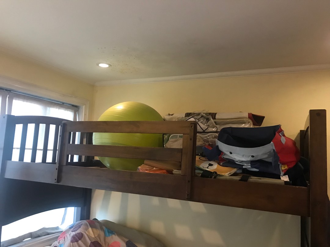 Bunk Bed with Study Table on Carousell