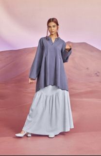CALAQISYA CAILY SKIRT IN ARTIC ICE M