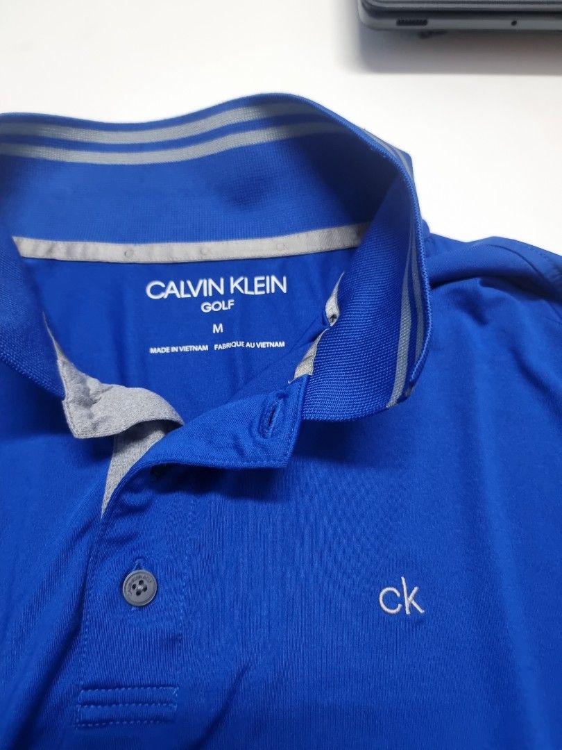 CALVIN KLEIN Golf Shirt, Sports Equipment, Sports & Games, Golf on Carousell